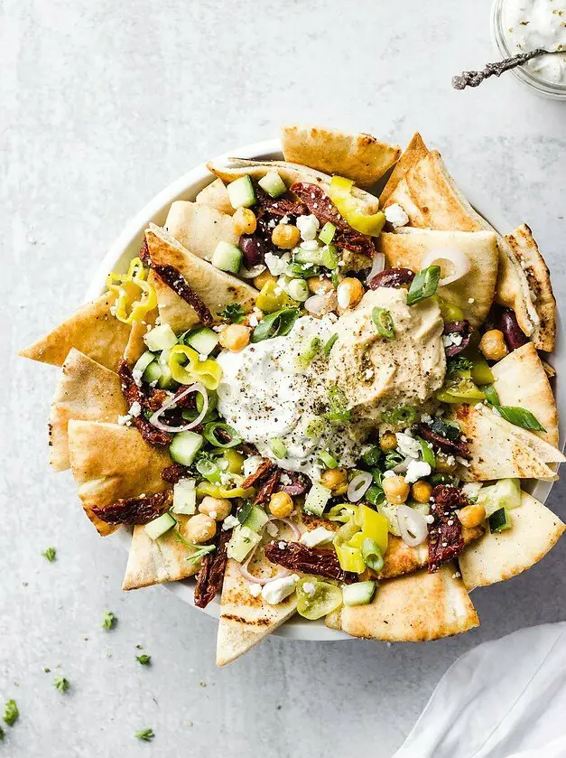 Mediterranean Nachos