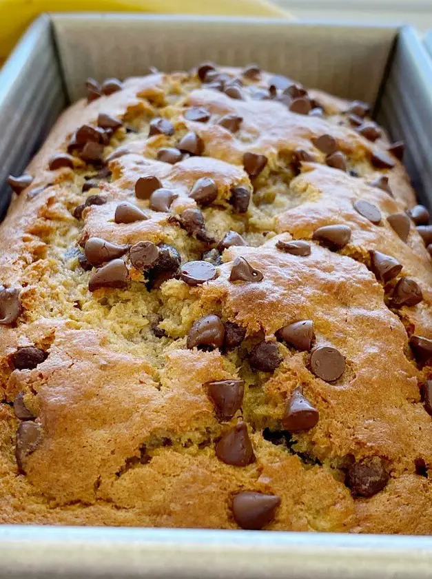 Peanut Butter Chocolate Chip Banana Bread