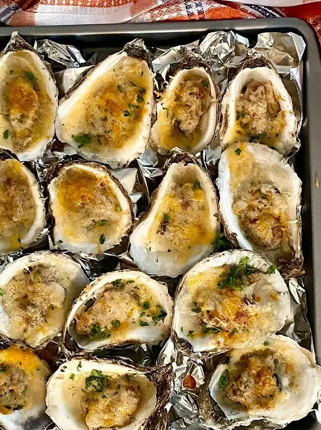 Easy Baked Oysters