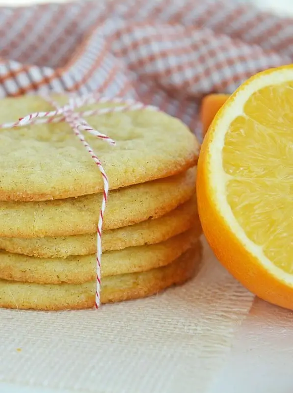 Orange Cardamom Cookies