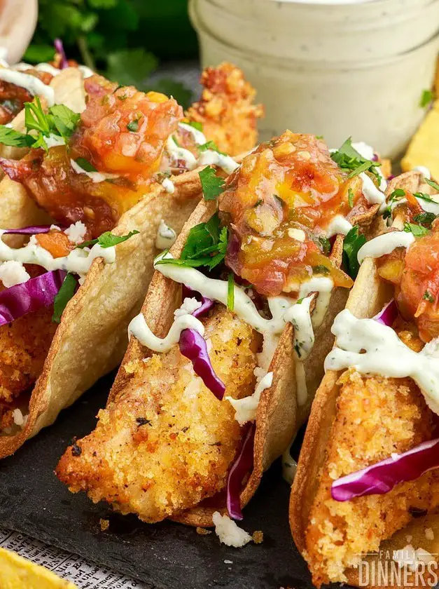 Air Fried Fish Tacos