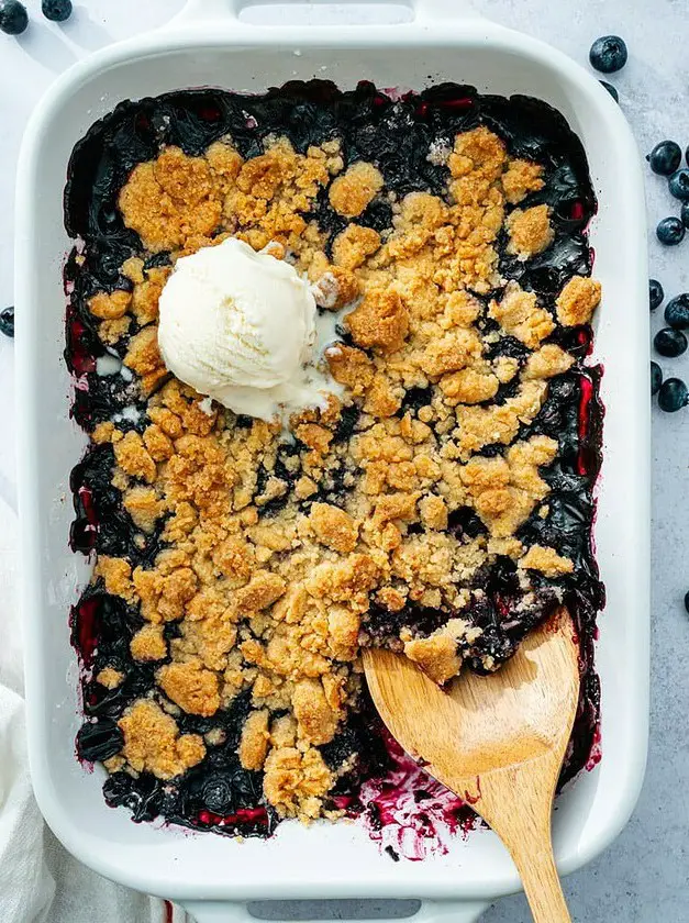 Blueberry Crumble