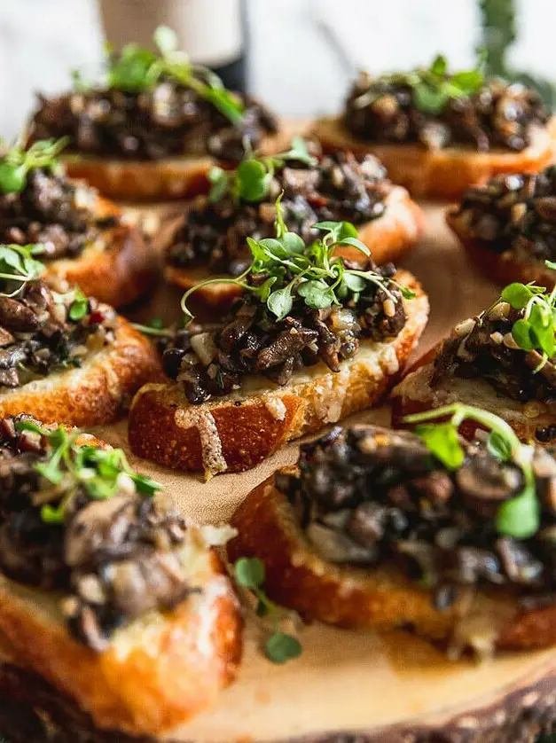 Mushroom Bruschetta