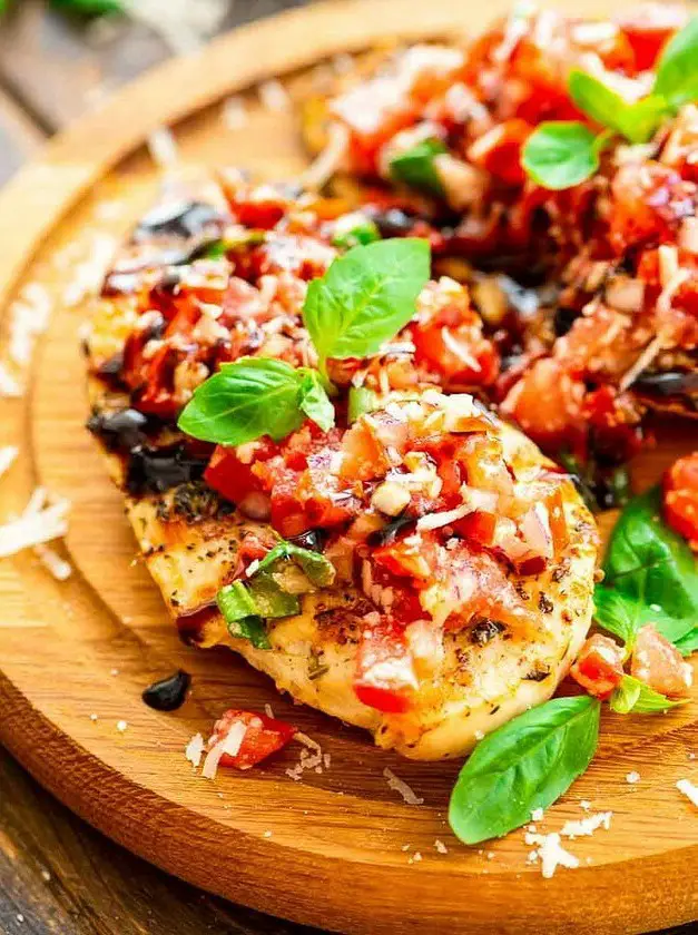 Grilled Bruschetta Chicken