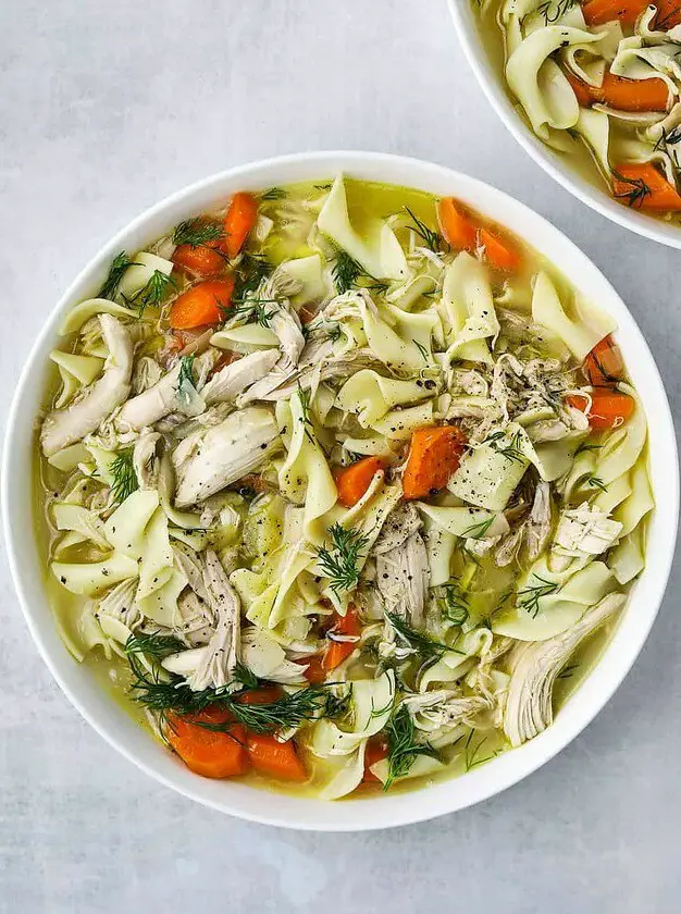 Rotisserie Chicken Noodle Soup