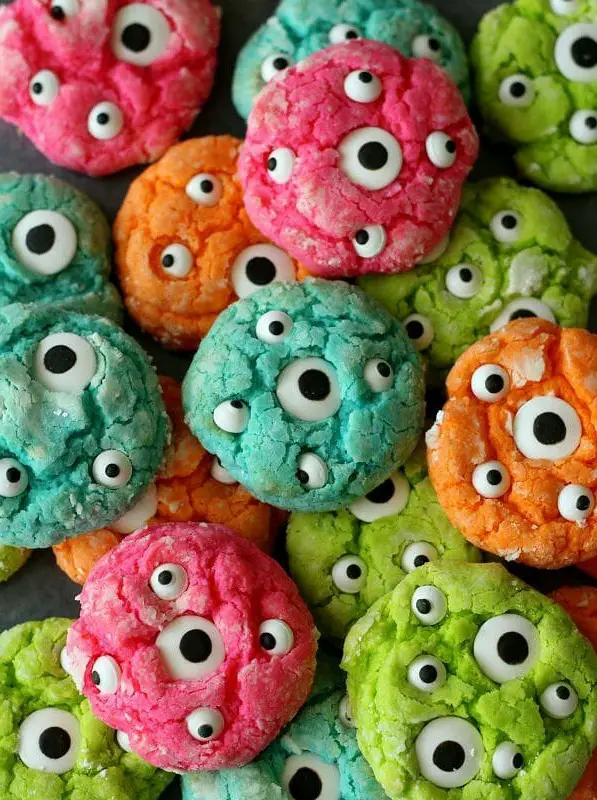 Gooey Monster Cookies