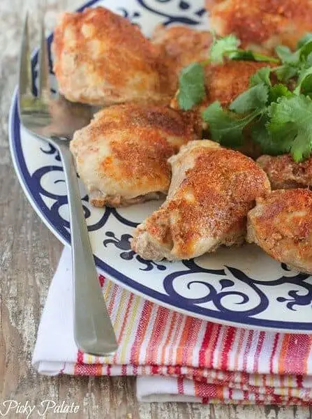 Southwest Buttermilk Baked Chicken Thighs