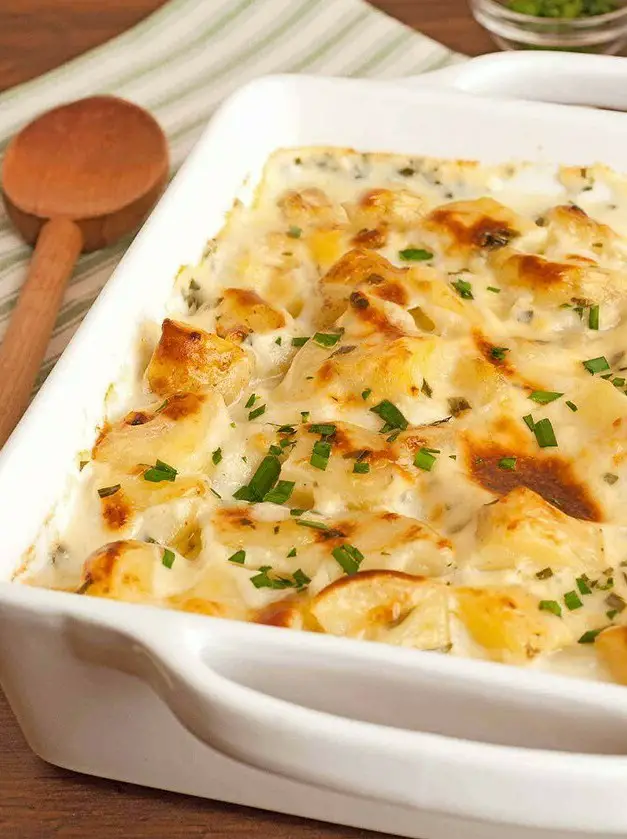 Creamy Cottage Cheese and Chive Potatoes