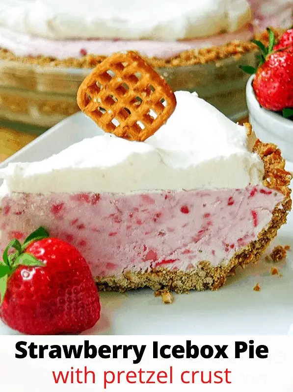 Strawberry Icebox Pie