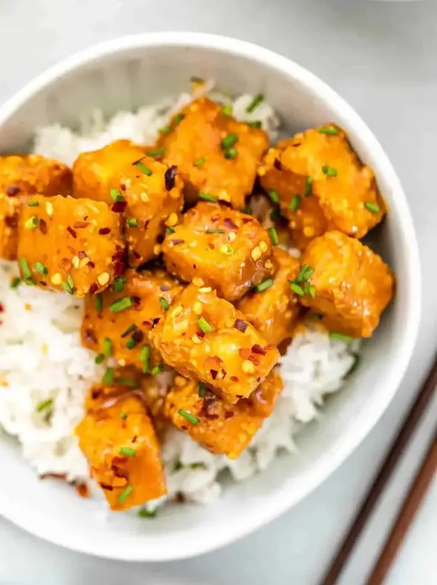 Vegan Orange Tofu