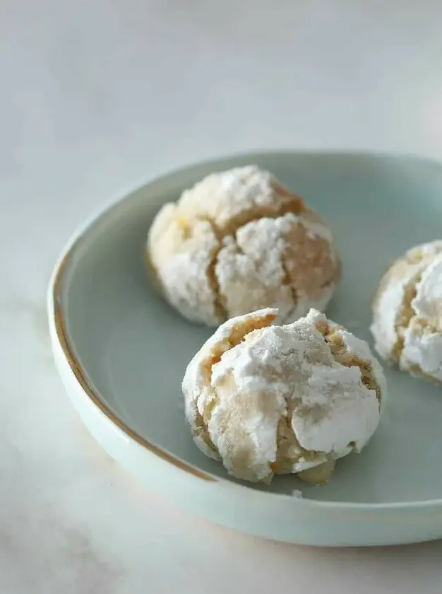 Lemon Crinkle Cookies