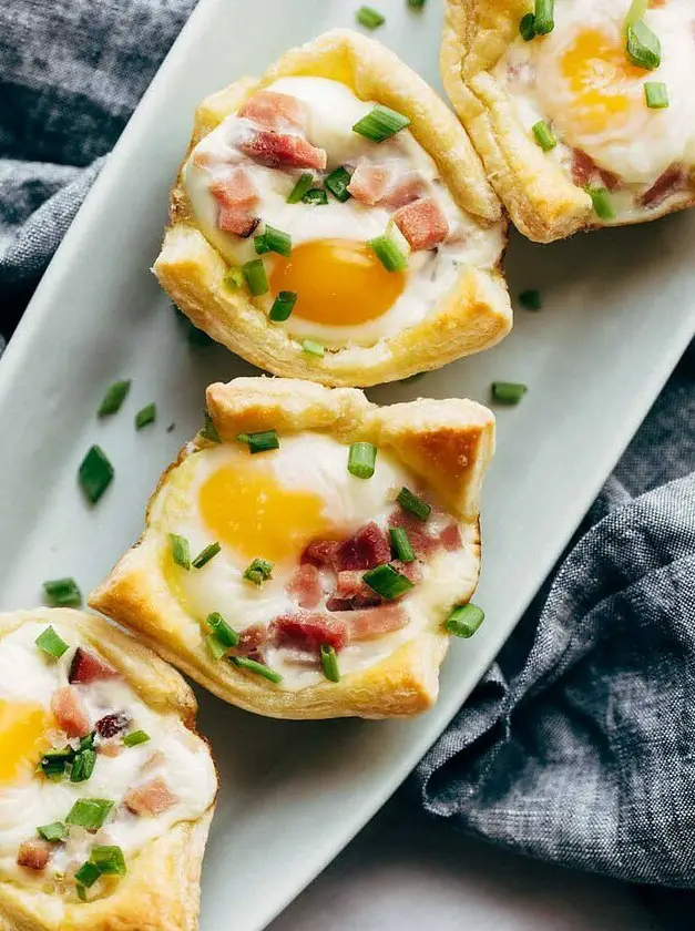 Ham, Egg, and Cheese Brunch Cups