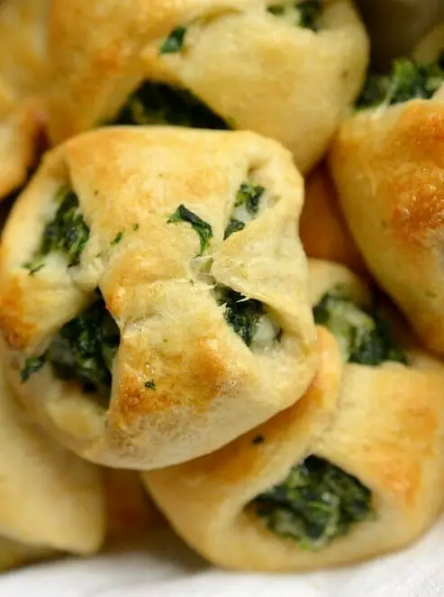 Spinach Crescent Roll Appetizers