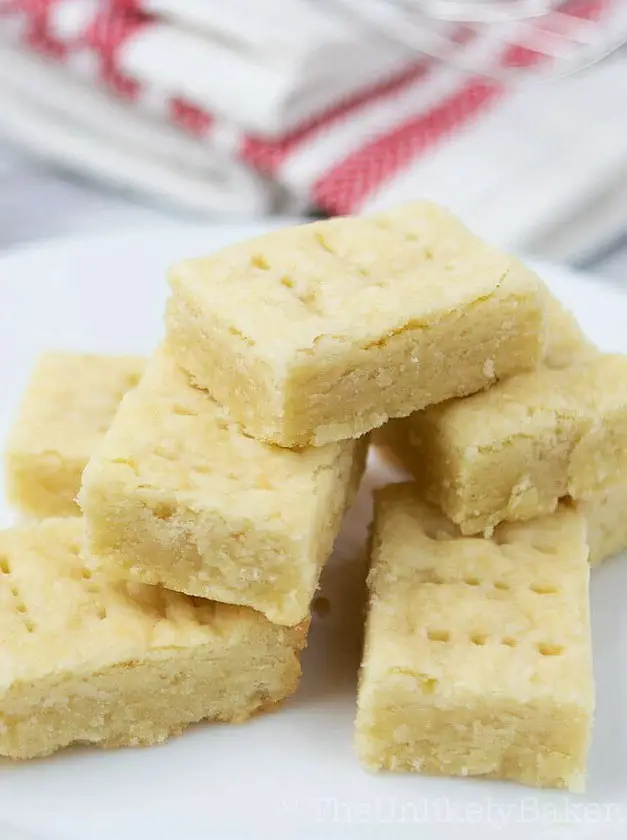 Buttery Shortbread Cookies