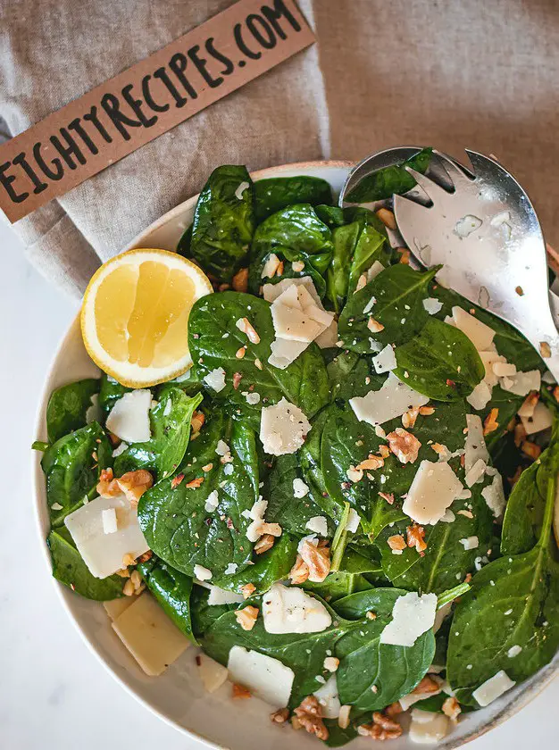 Simple Spinach Salad