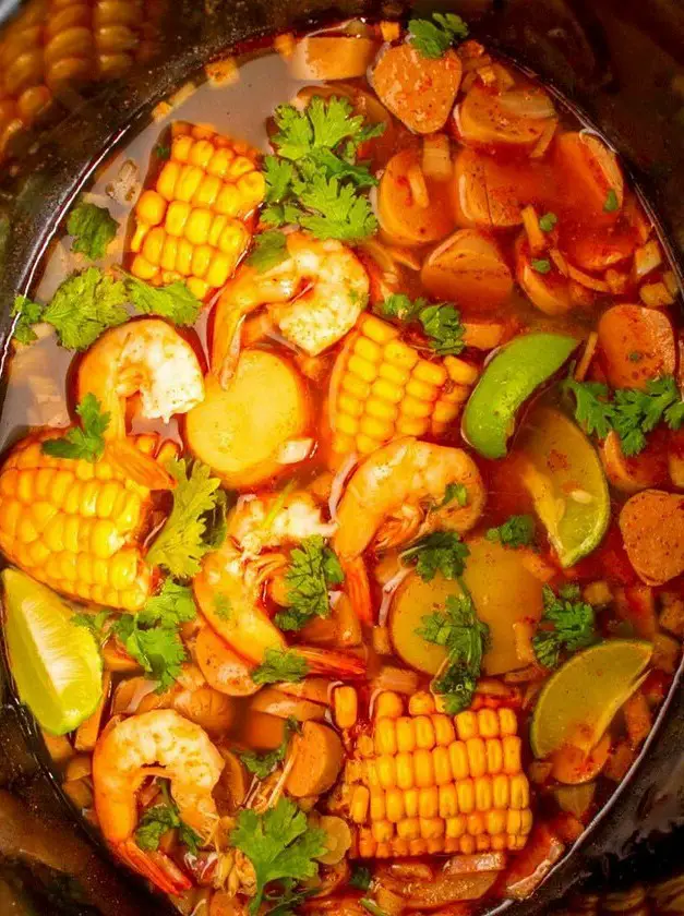 Crockpot Shrimp Boil