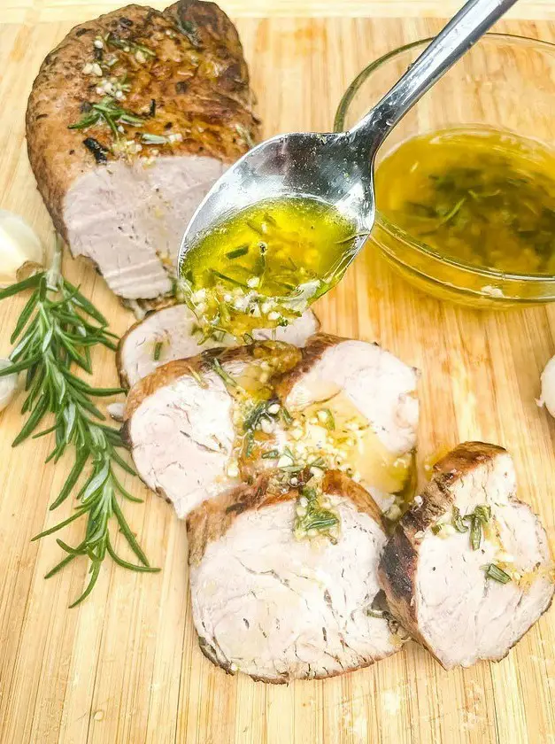 Rosemary Garlic Pork Tenderloin