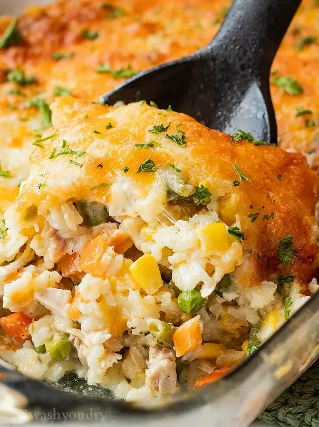 Creamy Chicken and Rice Casserole