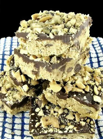 No Bake Chocolate Peanut Butter Bars