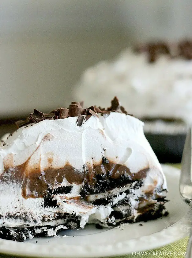 Oreo Icebox Pie