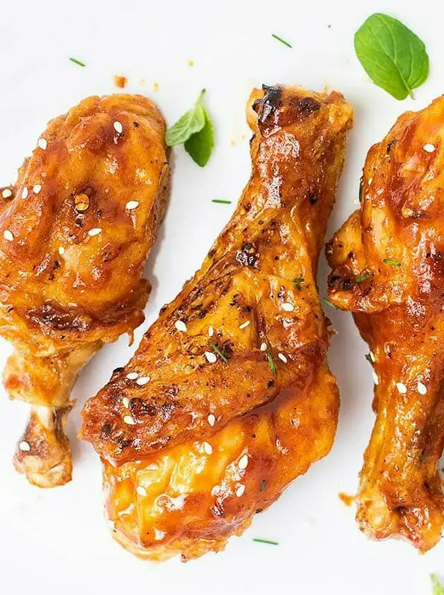 Sweet Hot Air Fryer Chicken Legs