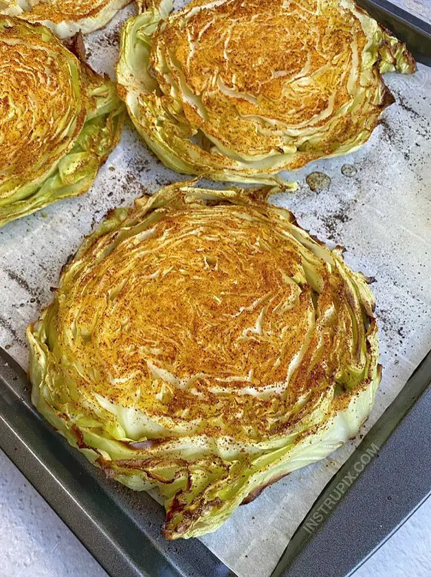 Roasted Cabbage Steaks