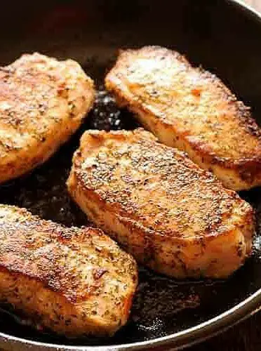 Pan Seared Pork Chops