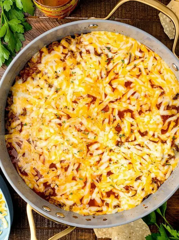 Cheesy Taco Rice