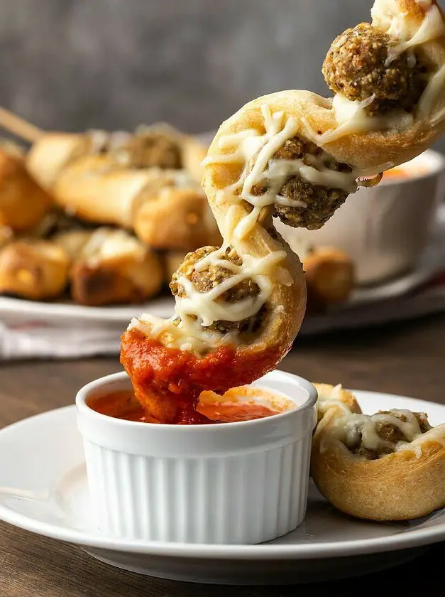 Meatball Sub on a Stick