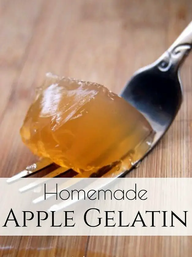 Homemade Apple Gelatin