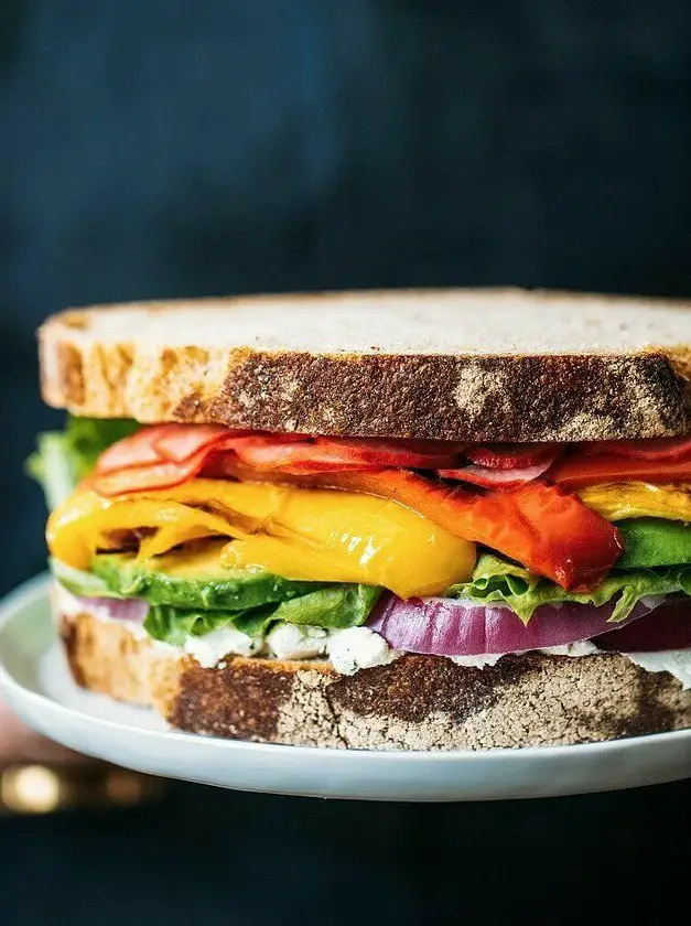 Ultimate Vegetable Sandwich