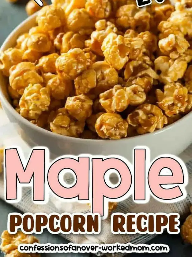 Flavored Maple Popcorn