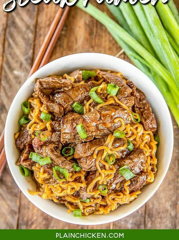 Spicy Steak Ramen Noodles