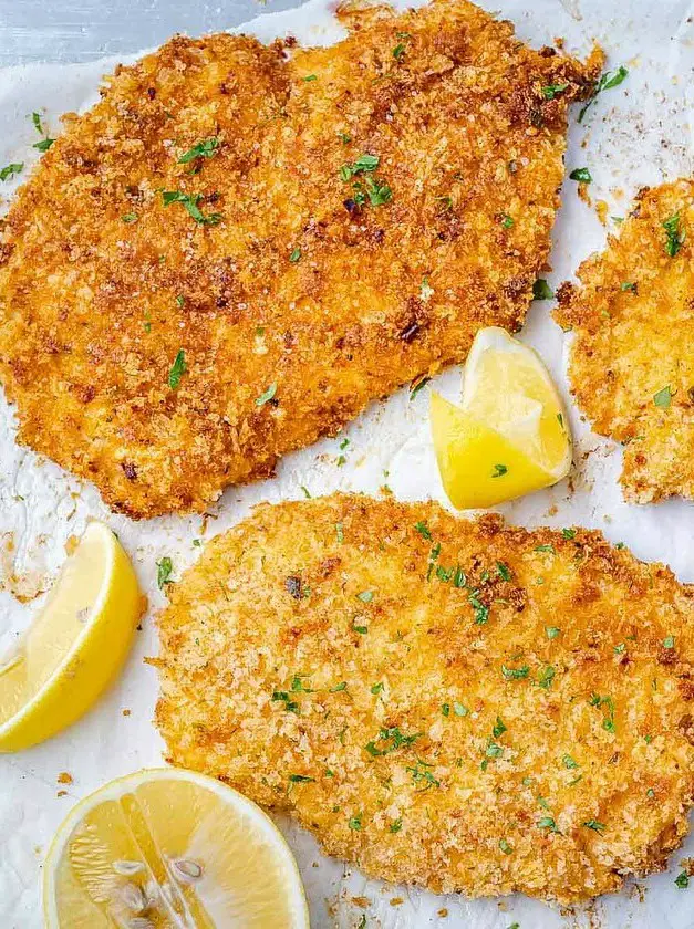 Healthy Baked Parmesan Crusted Chicken