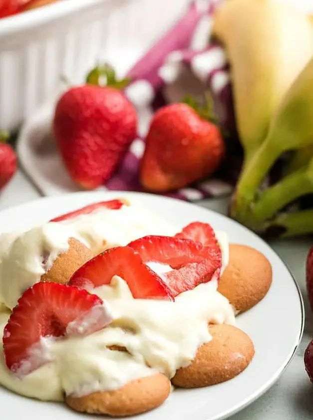 Strawberry Banana Pudding