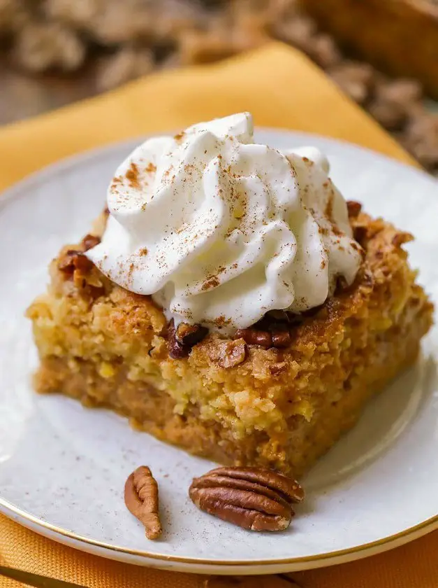 Pumpkin Dump Cake