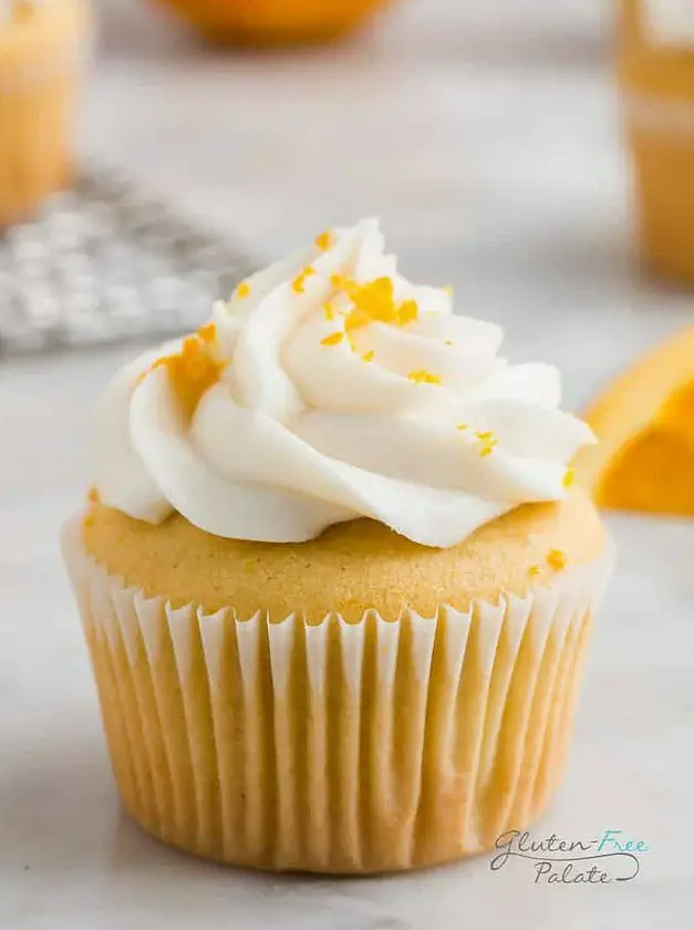 Gluten-Free Orange Cupcakes