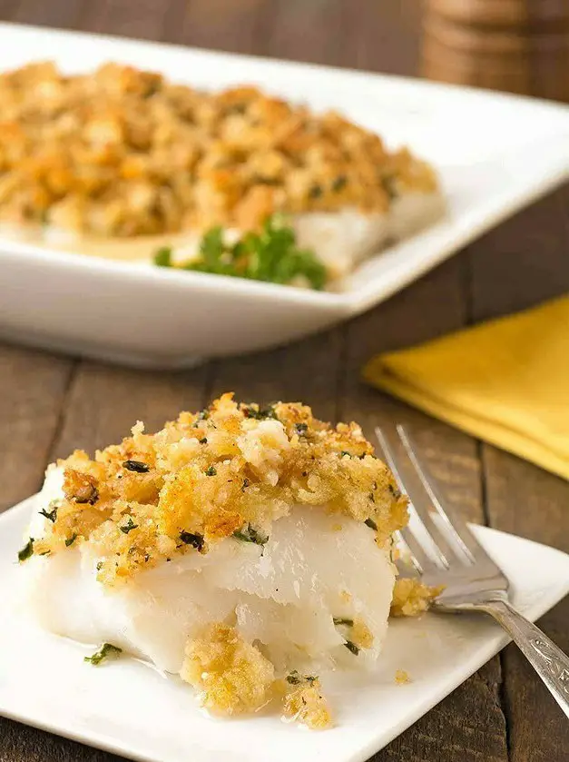 Baked Stuffed Cod