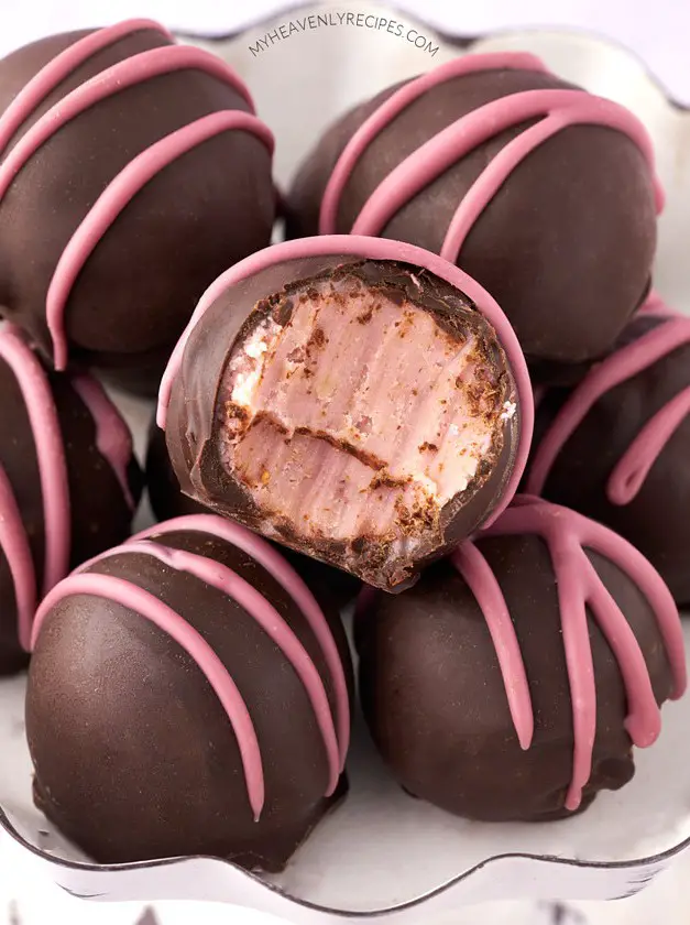 Chocolate Raspberry Truffles