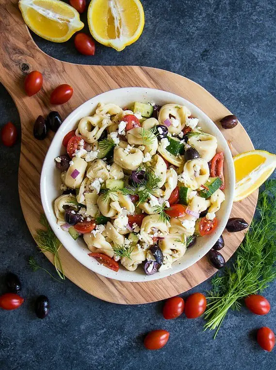 Greek Tortellini Salad