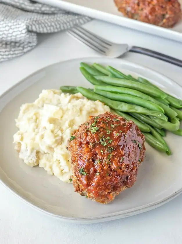 Mini Turkey Meatloaf