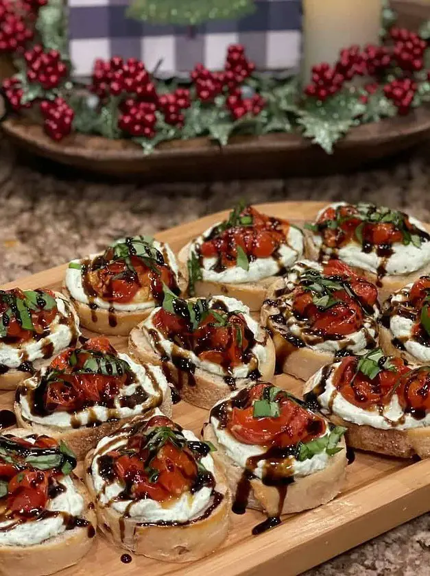 Roasted Tomato Basil Ricotta Toast