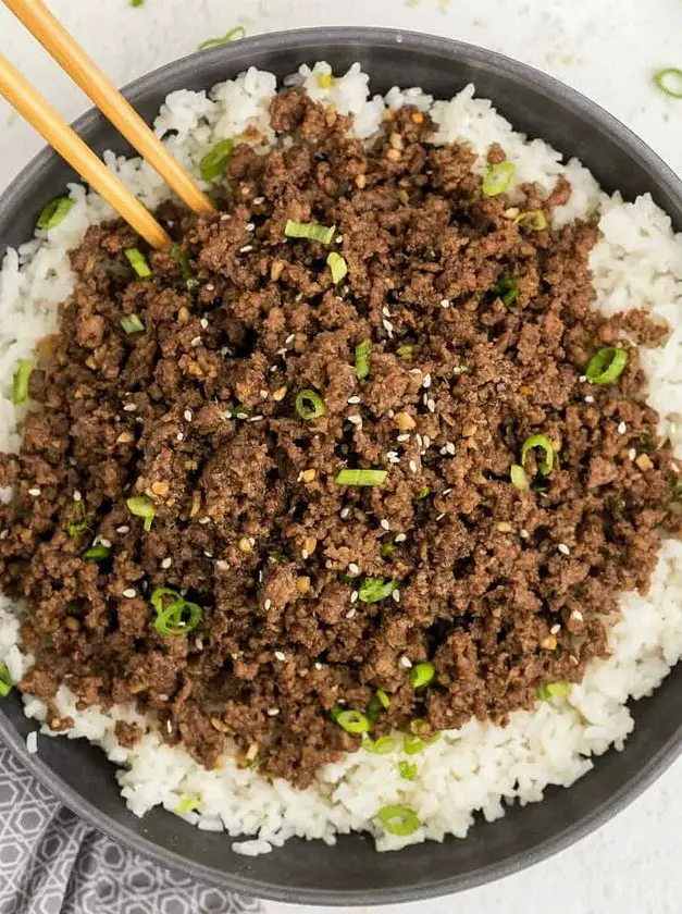 Ground Beef Bulgogi