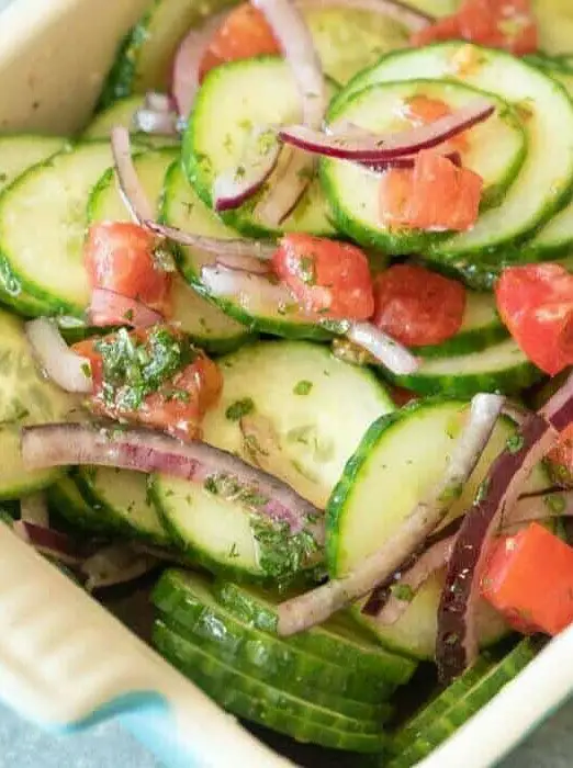 Cucumber Tomato Salad