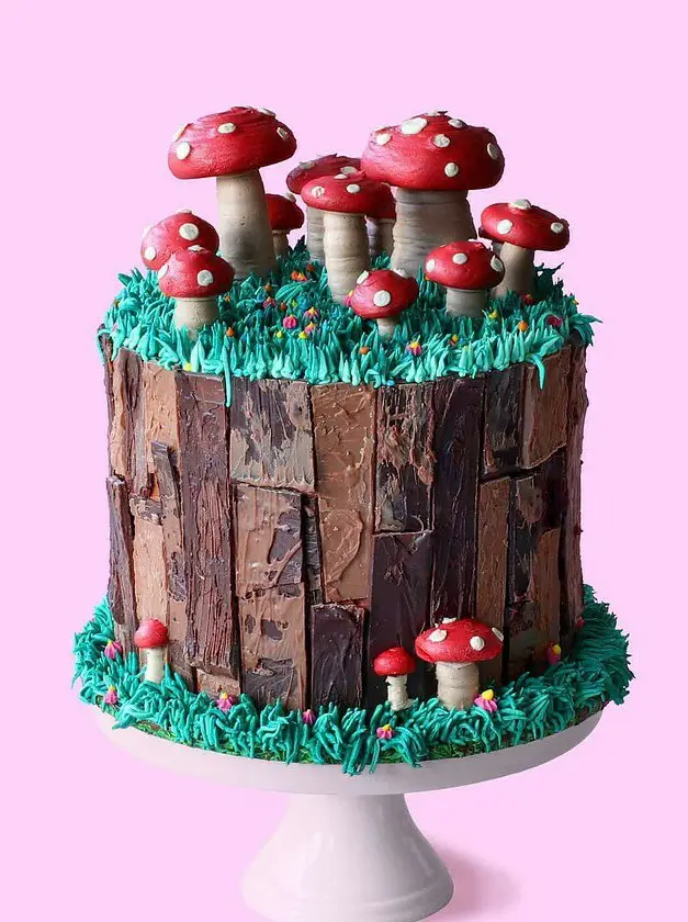 Magic Mushroom Cake