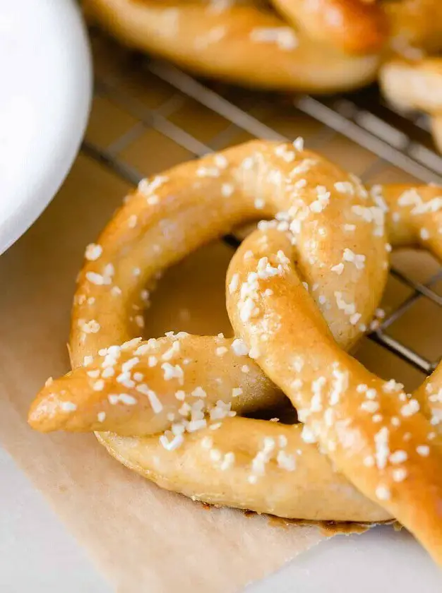 Sourdough Pretzels