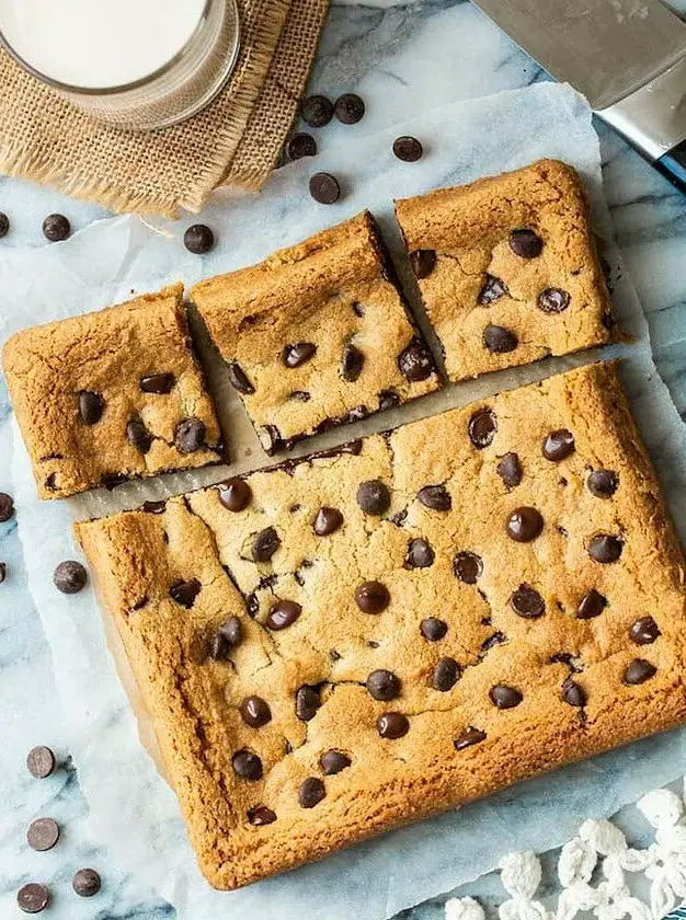 Almond Flour Cookie Bars