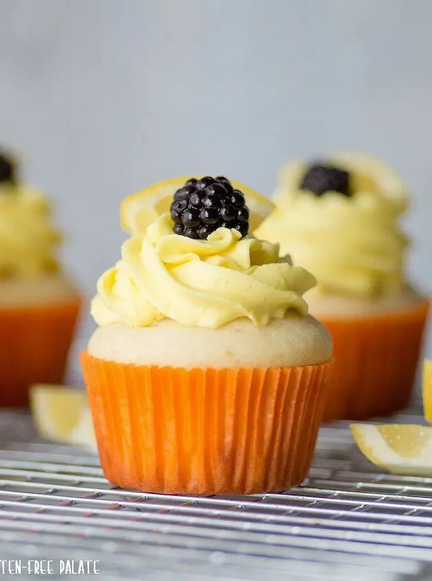 Gluten-Free Lemon Cupcakes