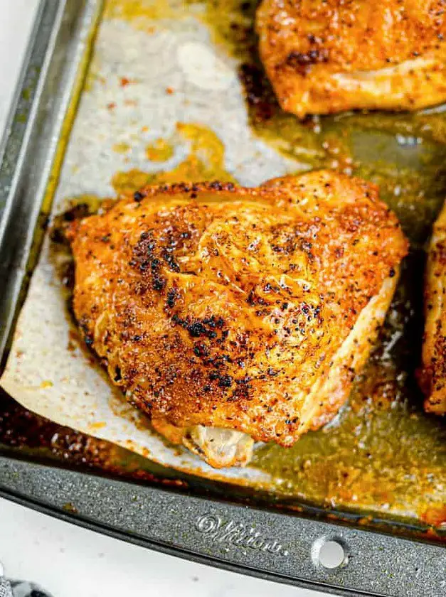 Crispy Chicken Thighs