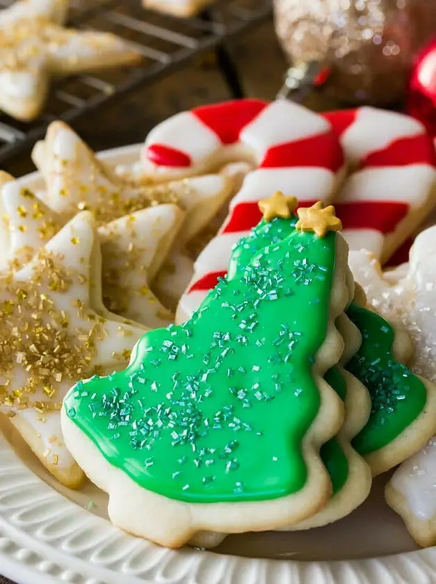 Easy Sugar Cookies & Sugar Cookie Frosting